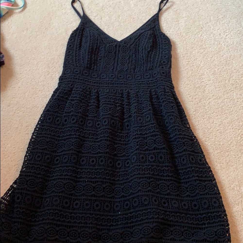 Navy Blue Abercrombie Dress